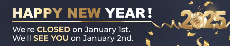 We're closed on January 1st. We'll see you on January 2nd. | Honest-1 Auto Care Prior Lake